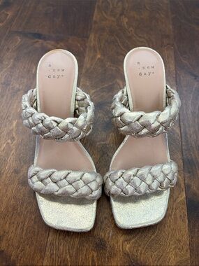 a new day Basil Mule Sandals
